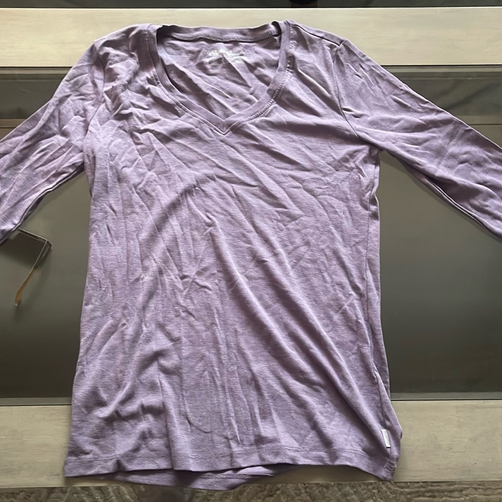 Women’s Long Sleeve Purple Shirt